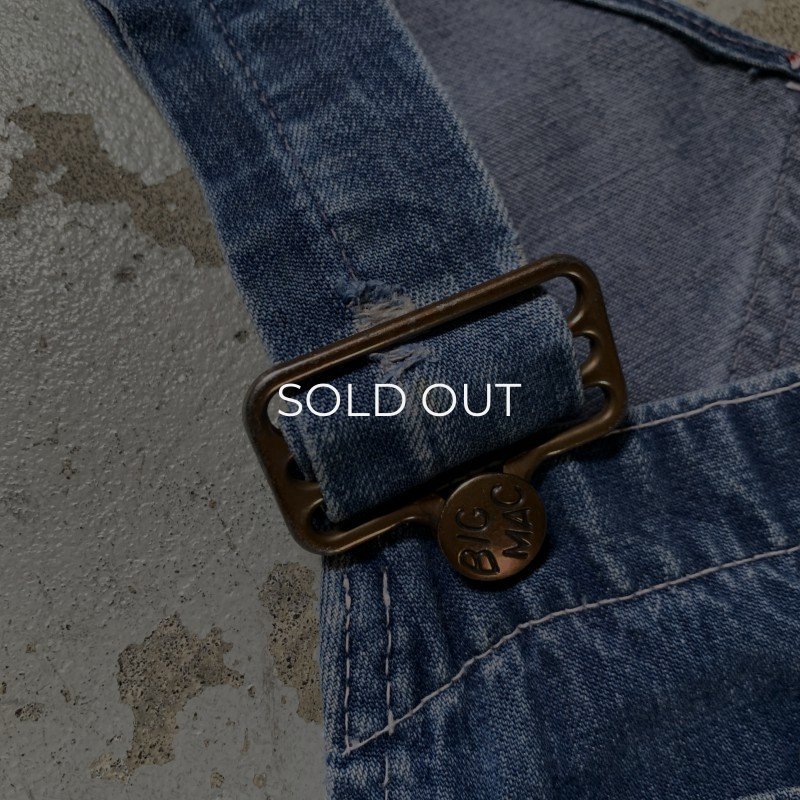 画像9: 60's BIG MAC denim overalls (9)