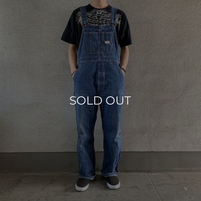 画像1: 60's BIG MAC denim overalls (1)