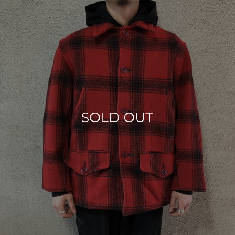 画像2: 40-50's J.C.Higgins wool hunting jacket (2)