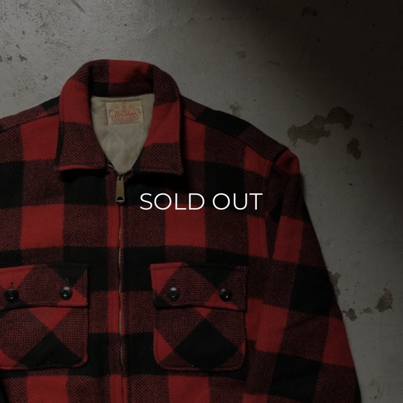 画像7: 50's 5 Brother wool jacket (7)