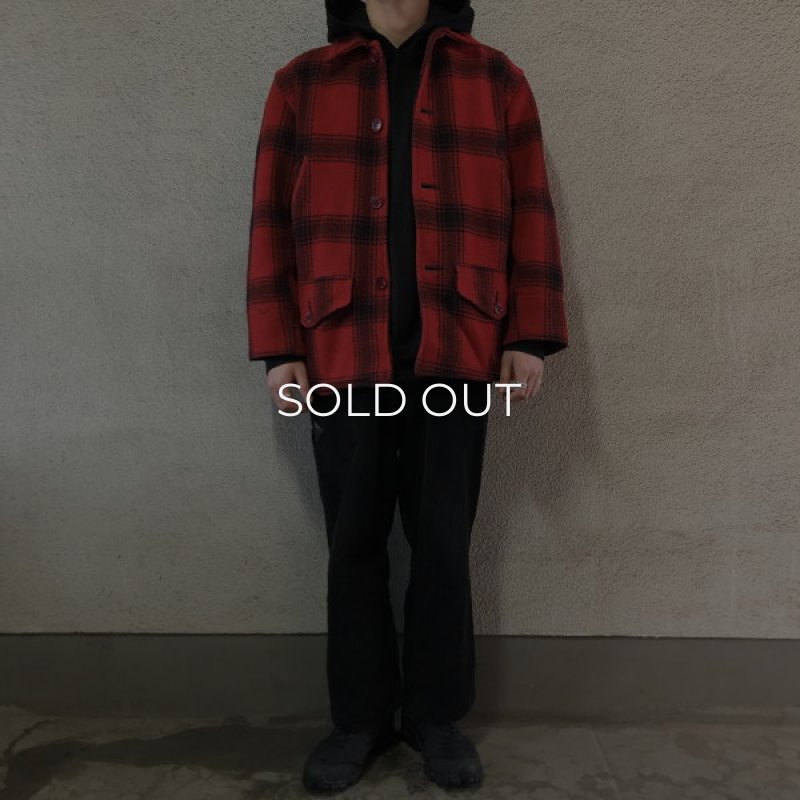 画像5: 40-50's J.C.Higgins wool hunting jacket (5)