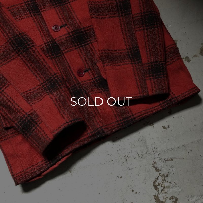 画像12: 40-50's J.C.Higgins wool hunting jacket (12)