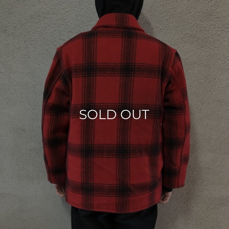 画像4: 40-50's J.C.Higgins wool hunting jacket (4)