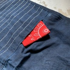 画像8: 〚TEXTURES〛 wrap skirt "藍染古布" (8)