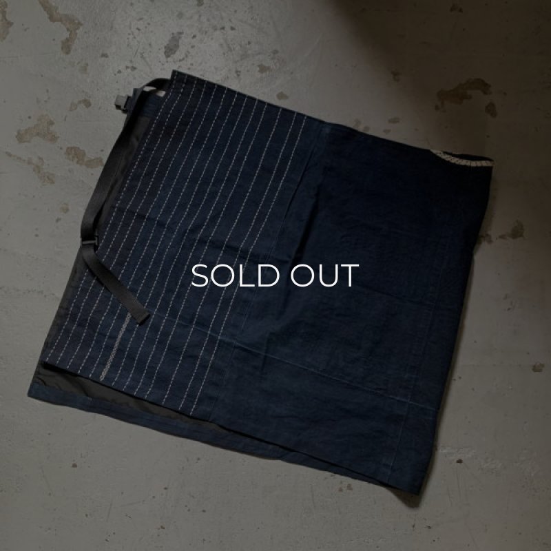 画像5: 〚TEXTURES〛 wrap skirt "藍染古布" (5)