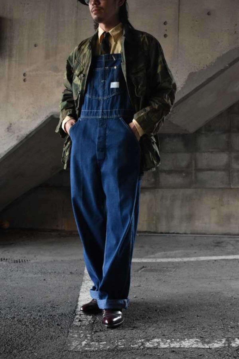 画像1: 70's Sears denim overalls