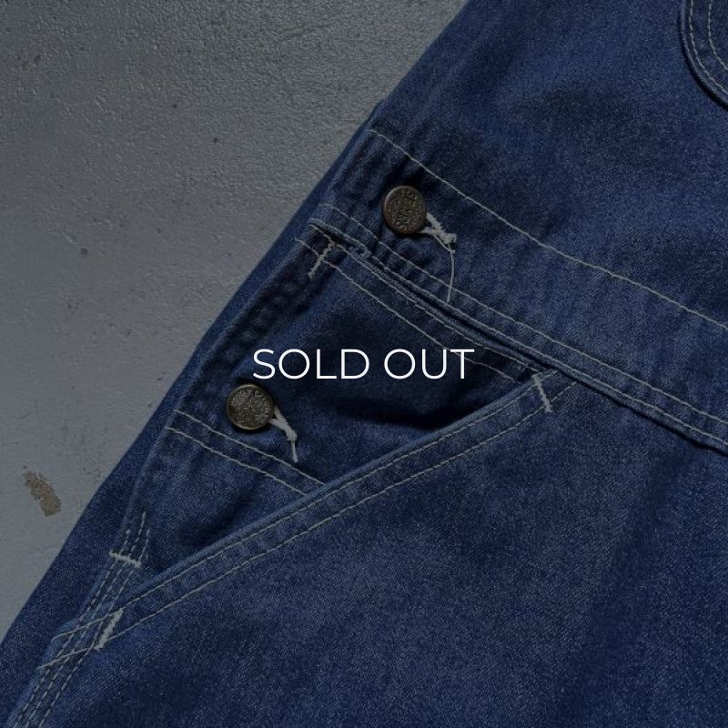 画像8: 70's Sears denim overalls  (8)
