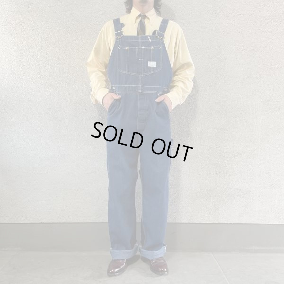 画像1: 70's Sears denim overalls  (1)