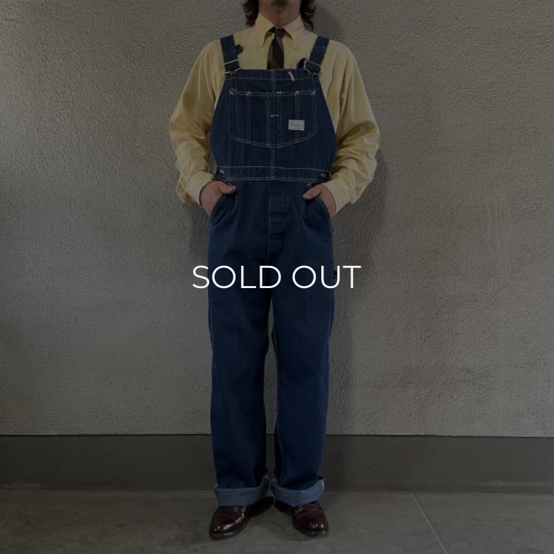 画像1: 70's Sears denim overalls  (1)