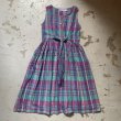 画像3: Indian madras check one-piece (3)
