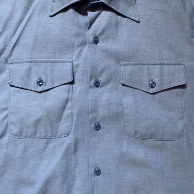 画像9: 90's U.S.Navy chambray shirt -deadstock- (9)
