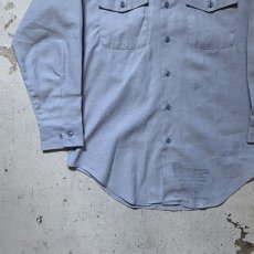 画像7: 90's U.S.Navy chambray shirt -deadstock- (7)