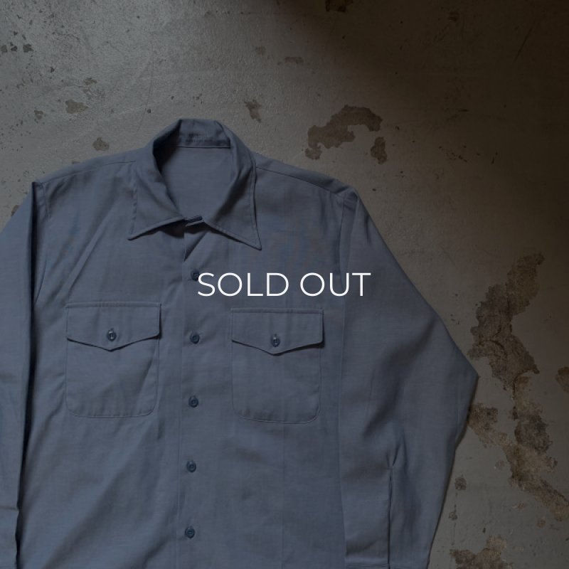 画像6: 90's U.S.Navy chambray shirt -deadstock- (6)