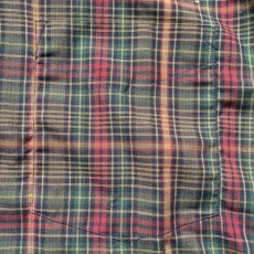 画像10: 60's-70's S/S madras check shirt -deadstock- (10)