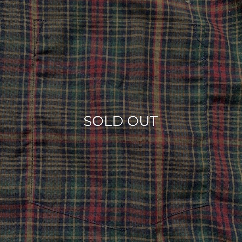 画像10: 60's-70's S/S madras check shirt -deadstock- (10)
