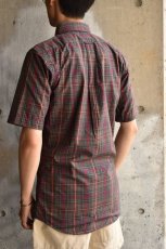 画像3: 60's-70's S/S madras check shirt -deadstock- (3)