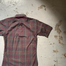 画像13: 60's-70's S/S madras check shirt -deadstock- (13)