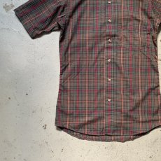 画像7: 60's-70's S/S madras check shirt -deadstock- (7)