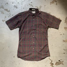 画像5: 60's-70's S/S madras check shirt -deadstock- (5)