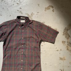 画像6: 60's-70's S/S madras check shirt -deadstock- (6)