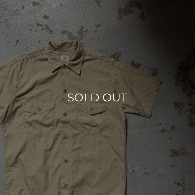 画像6: 60's Lee S/S cotton poplin shirt  (6)