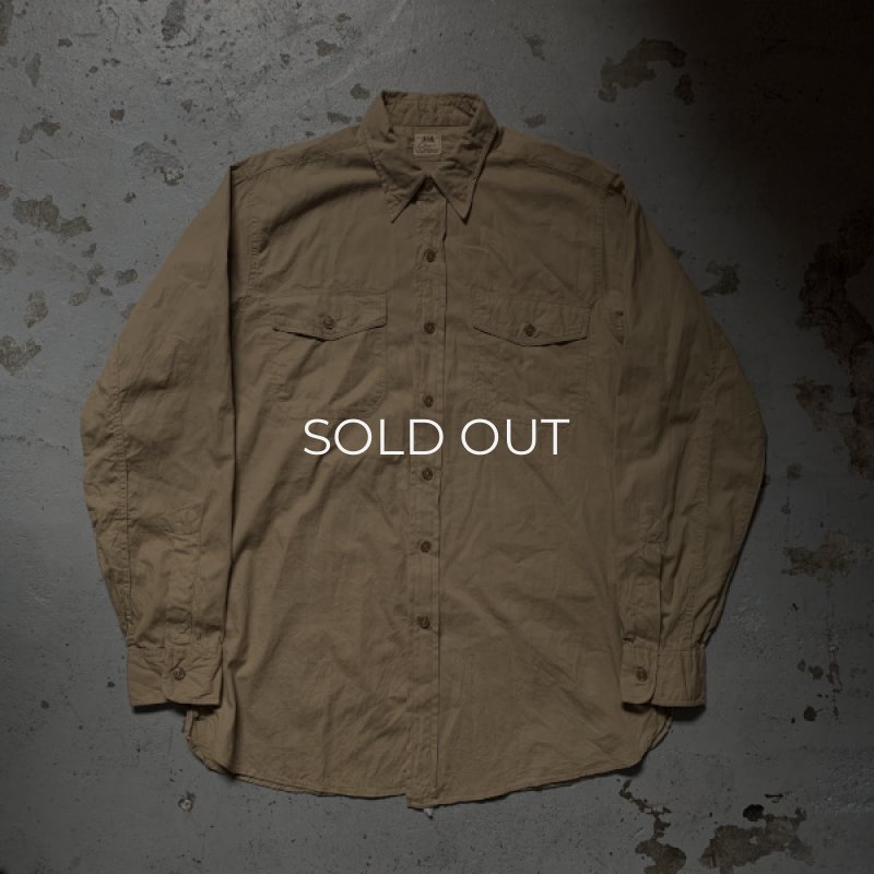 画像5: 50's Elbeco L/S cotton poplin shirt (5)