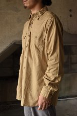 画像2: 50's Elbeco L/S cotton poplin shirt (2)