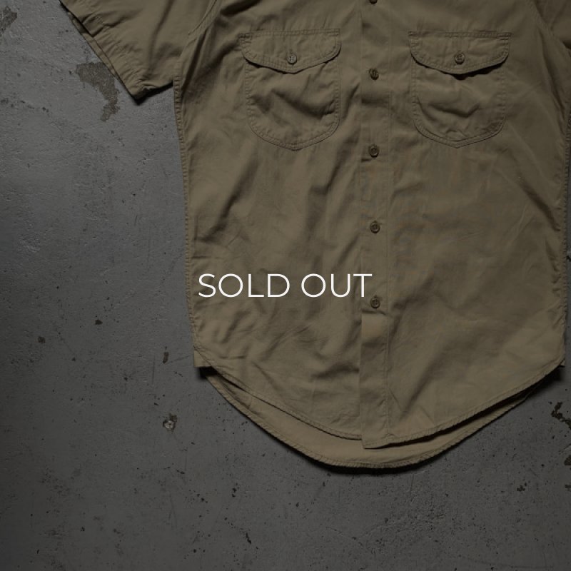 画像7: 60's Lee S/S cotton poplin shirt  (7)