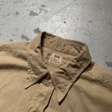 画像10: 50's Elbeco L/S cotton poplin shirt (10)