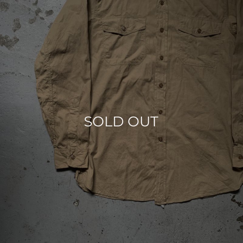 画像7: 50's Elbeco L/S cotton poplin shirt (7)