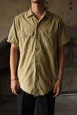 画像1: 60's Lee S/S cotton poplin shirt  (1)