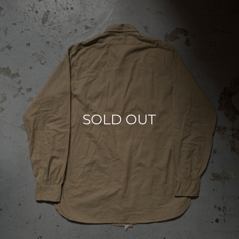 画像14: 50's Elbeco L/S cotton poplin shirt (14)