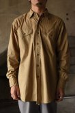 画像1: 50's Elbeco L/S cotton poplin shirt (1)