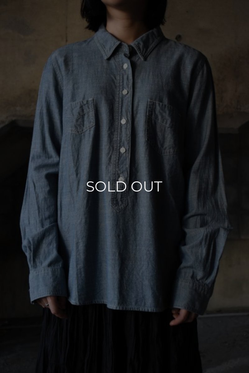 画像1: J.CREW L/S pullover shirt -for Ladies- (1)