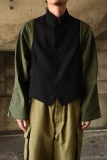 画像1: 〚TEXTURES〛 gilet jacket (1)