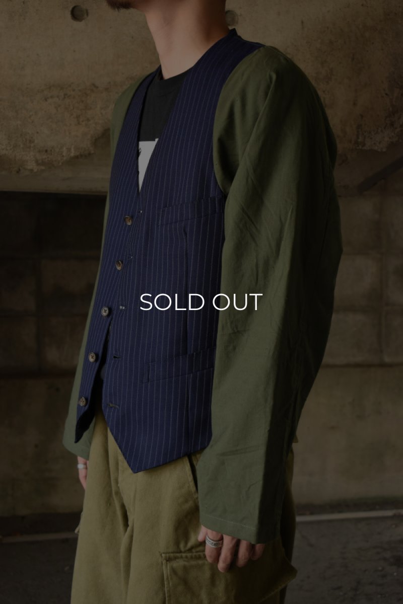 画像3: 〚TEXTURES〛 gilet jacket (3)