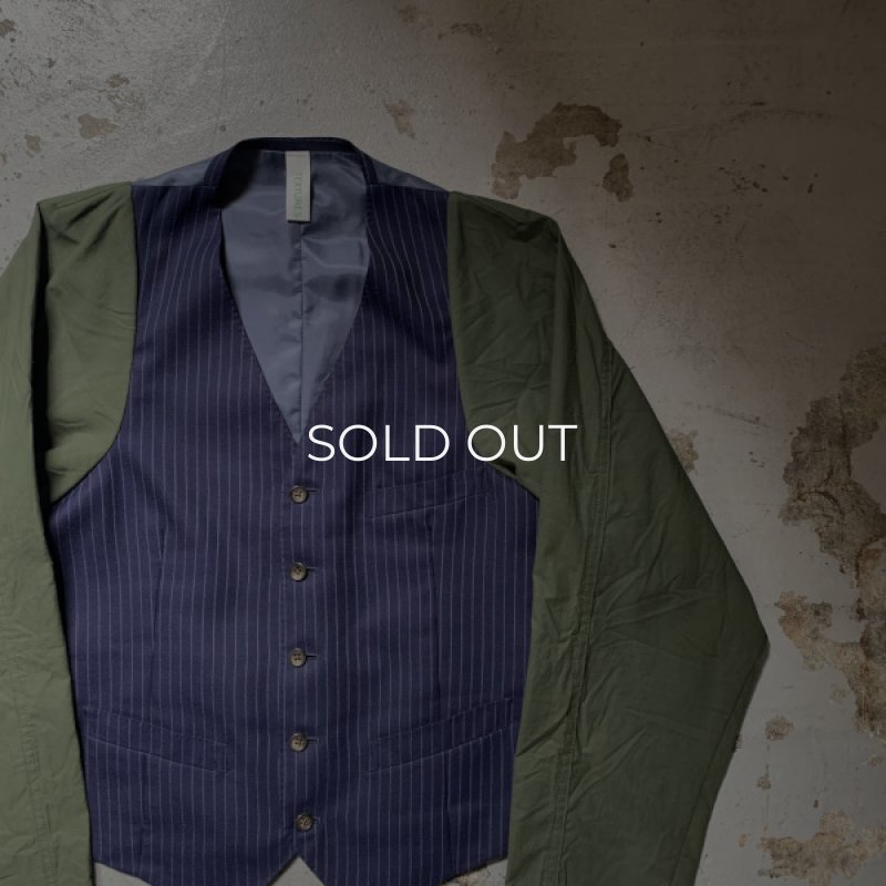 画像7: 〚TEXTURES〛 gilet jacket (7)