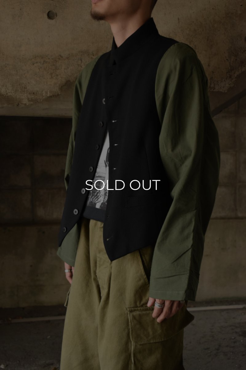 画像3: 〚TEXTURES〛 gilet jacket (3)