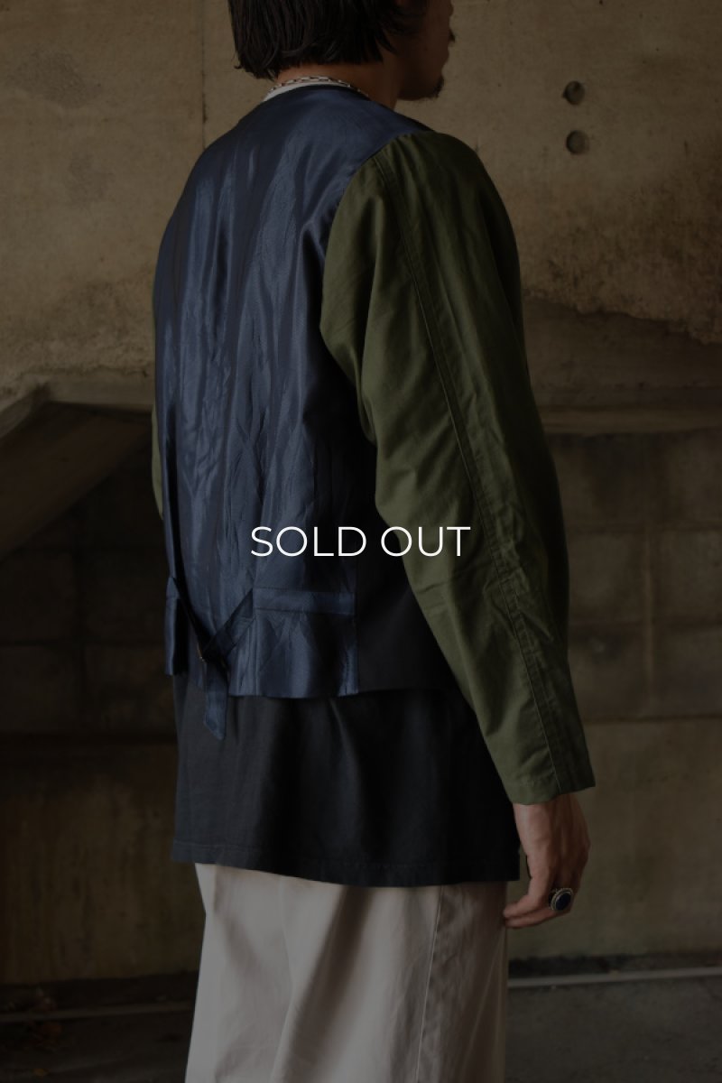 画像4: 〚TEXTURES〛 gilet jacket (4)