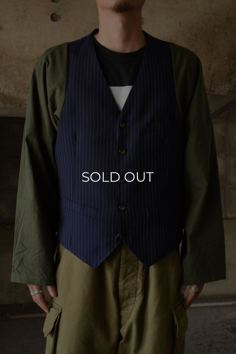 画像1: 〚TEXTURES〛 gilet jacket (1)