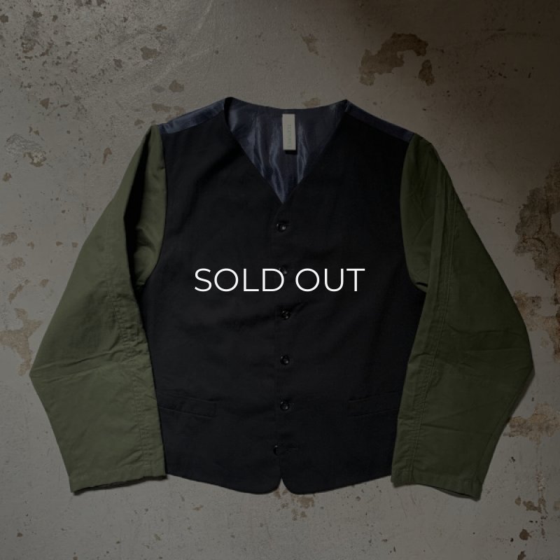 画像6: 〚TEXTURES〛 gilet jacket (6)