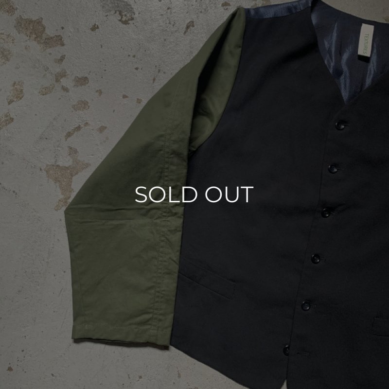画像11: 〚TEXTURES〛 gilet jacket (11)