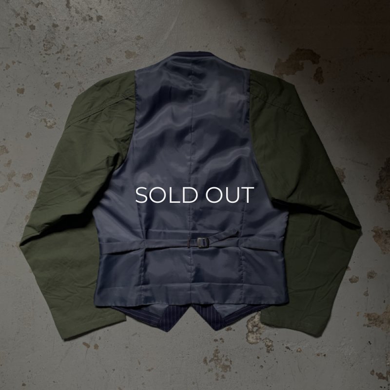 画像14: 〚TEXTURES〛 gilet jacket (14)