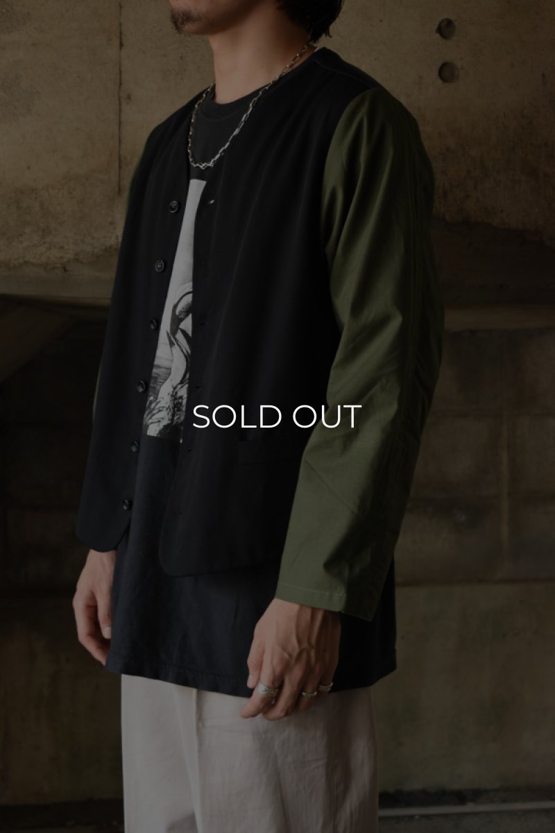 画像3: 〚TEXTURES〛 gilet jacket (3)