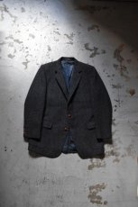 画像5: 80's-90's tweed tailored jacket "Harris Tweed" (5)