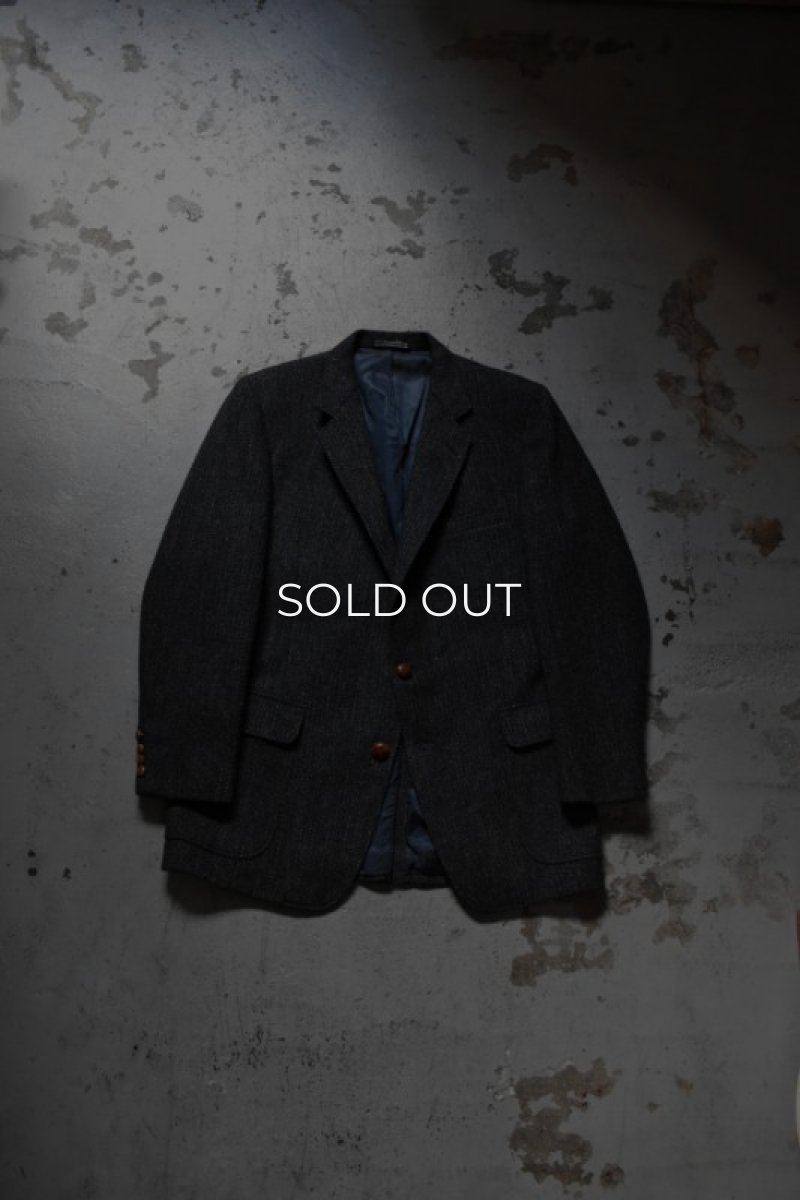 画像5: 80's-90's tweed tailored jacket "Harris Tweed" (5)