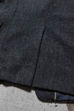 画像15: 80's-90's tweed tailored jacket "Harris Tweed" (15)