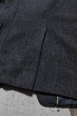 画像15: 80's-90's tweed tailored jacket "Harris Tweed" (15)