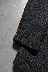 画像9: 80's-90's tweed tailored jacket "Harris Tweed" (9)