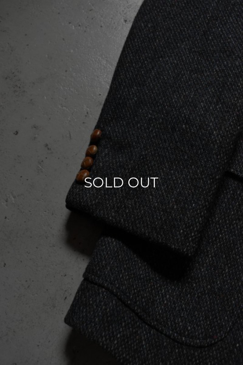 画像9: 80's-90's tweed tailored jacket "Harris Tweed" (9)